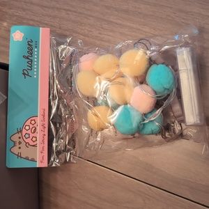 Pusheen Box Exclusive Winter 2020 Pom Pom String Light Garland NEW